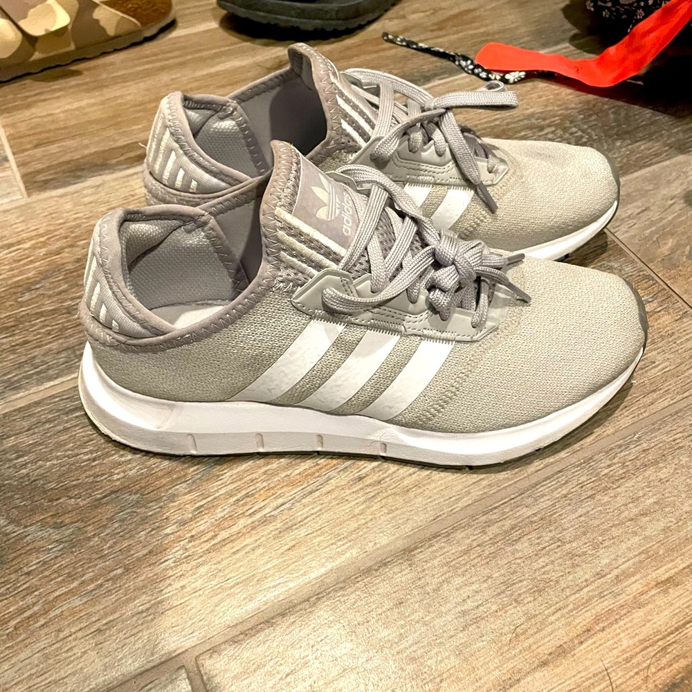 New Grey adidas swifts.